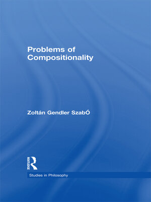 cover image of Problems of Compositionality
